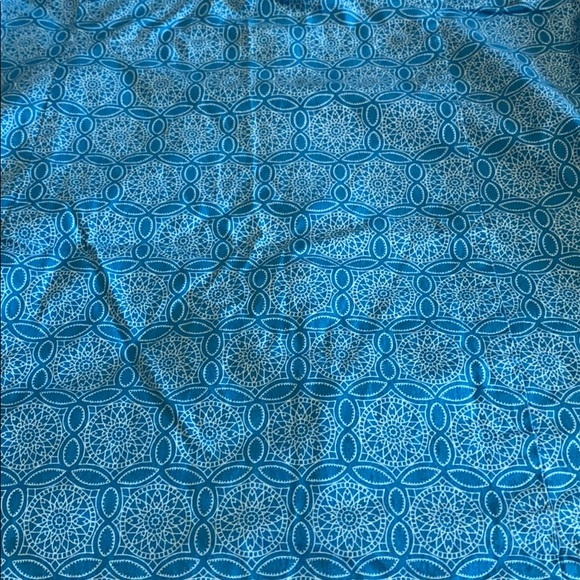 The Limited Stretch Blue Pattern Summer Dress - Picture 5 of 9